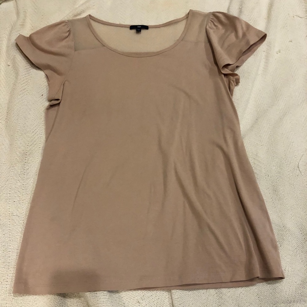 Ruffle sleeve top